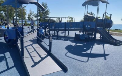Check out the Inclusive Playground at Lakeview Park in Oshawa